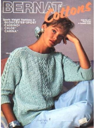 Sports weight fashions crochet knitting 671 *last one*