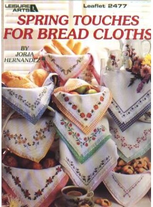 Spring touches for bread cloths to CrossStitch 2477