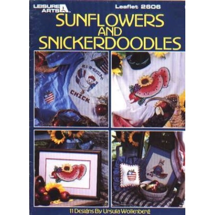 Sunflowers and snickerdoodles, 11 designs to CrossStitch 2606