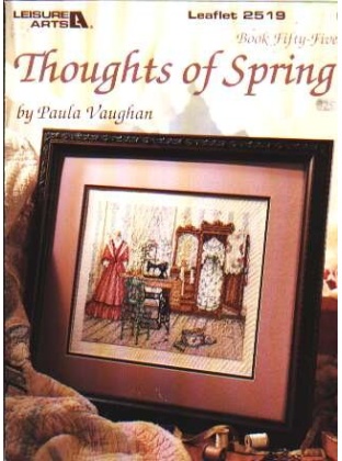 Thoughts of spring, book 55 to CrossStitch 2519