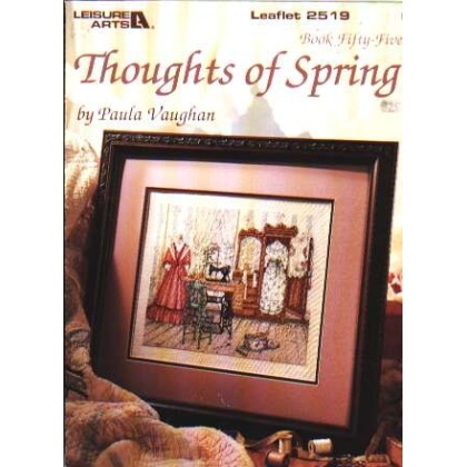 Thoughts of spring, book 55 to CrossStitch 2519