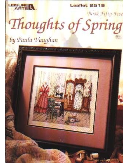 Thoughts of spring, book 55 to CrossStitch 2519