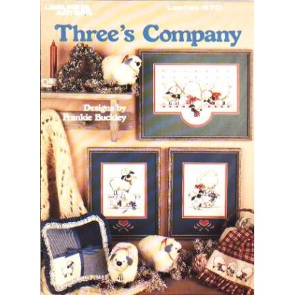 Three's company designs by Frankie Buckley to CrossStitch 470