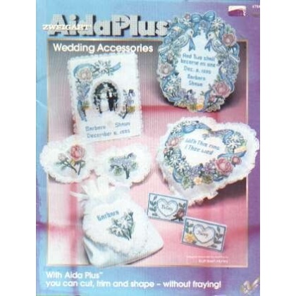 Wedding Accessories with Aida Plus CrossStitch book, 4784