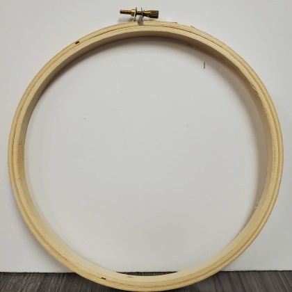 Wood Embroidery Hoop 7 3/8 Depth