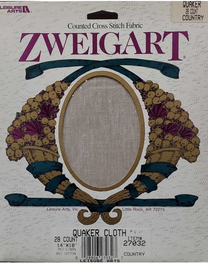 Zweigart Country counted crossstitch fabric 28 count