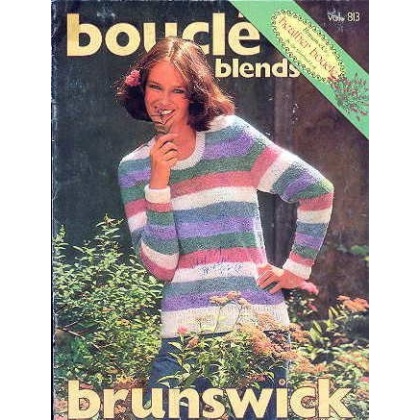 Boucle blends to knit crochet 813