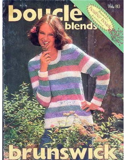 Boucle blends to knit crochet 813