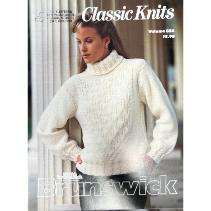 Classic knits pullover, vest, sweater, cardigan, vest designs, to knit crochet 886