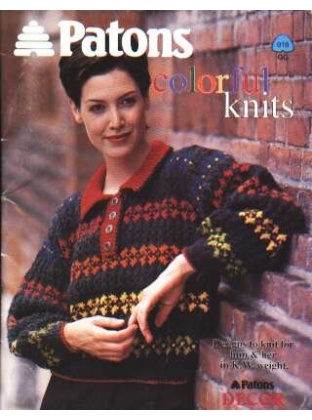 Colorful knits, designs to knit for him and her, 8 designs, 918