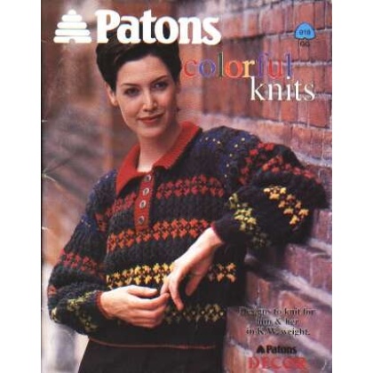 Colorful knits, designs to knit for him and her, 8 designs, 918