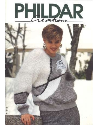 Creations winter sweaters, over 15 nice designs for knitting crochet, 219