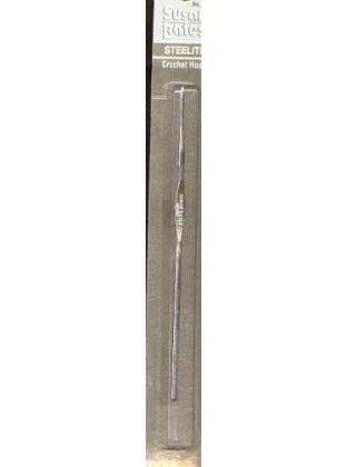 Crochet hook, Steelite by Susan Bates, Size US 3, 1.85 mm S02