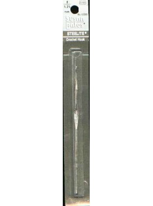 Crochet hook, Steelite by Susan Bates, Size US 8, 1.25 mm S02