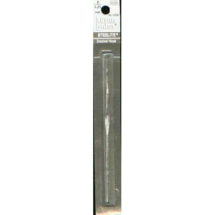 Crochet hook, Steelite by Susan Bates, Size US 8, 1.25 mm S02