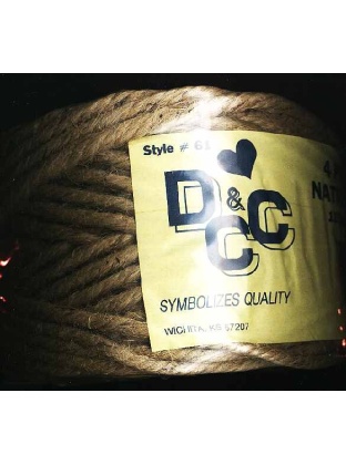 DCC 4 ply natural jute #72 135 ft 45 yards Style 61