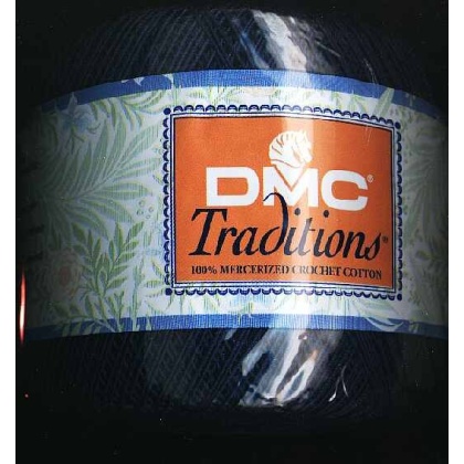 DMC Tradition 100% mercerized crochet cotton 5336 blue