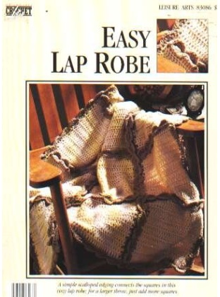 Easy Lap robe, Autumn 1993 crochet lites, 83086 LAST ONE