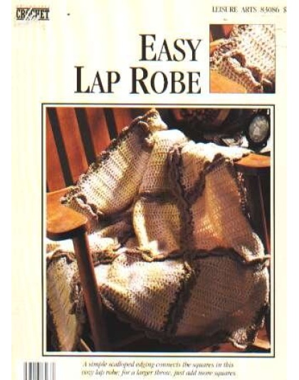 Easy Lap robe, Autumn 1993 crochet lites, 83086 LAST ONE