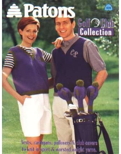 Golf club collection, vests, cardigans, pullovers, club covers 928