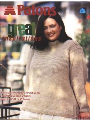 Great inspirations plus size knit designs for him and her, sizes 34-60, 921