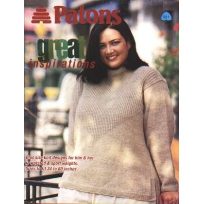 Great inspirations plus size knit designs for him and her, sizes 34-60, 921