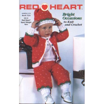 Red Heart bright occasions to knit and crochet