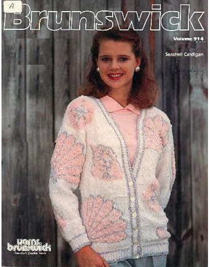 Seashell cardigan 914