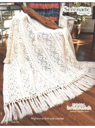 Serenade afghans to knit and crochet, 6 designs 940