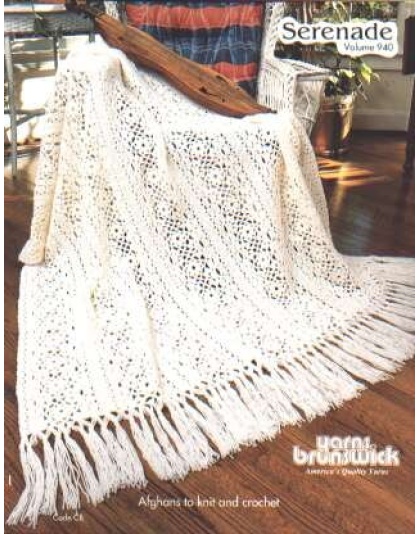 Serenade afghans to knit and crochet, 6 designs 940