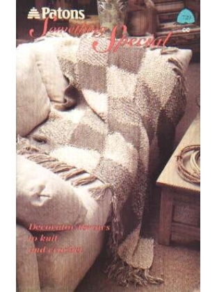 Something special decorator throws to knit and crochet, 729