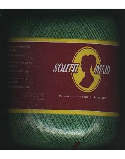 South Maid size 10 color 484 Myrtle Green crochet cotton 350 yds