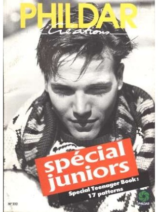 Special juniors teenager book with 17 patterns for crochet knitting 222