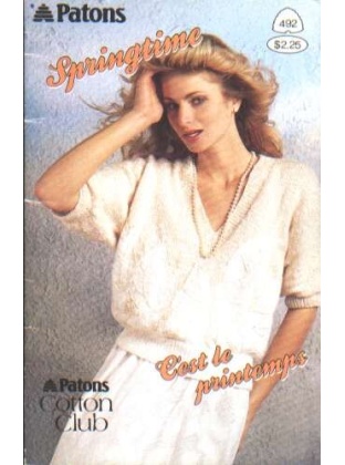 Springtime cotton knits, 7 nice designs, 492