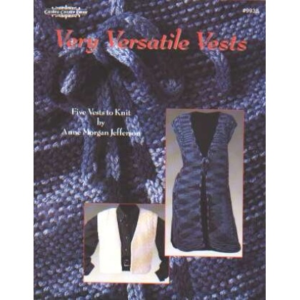 Very Versatile vests, 5 vests to knit by Caroline Aountry House, 9938