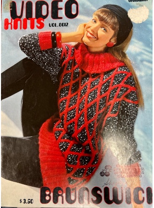 Video knits to knit or crochet 8612 VINTAGE