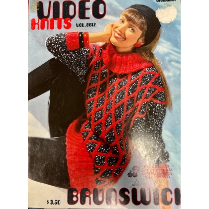 Video knits to knit or crochet 8612 VINTAGE