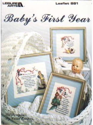 Baby's first year, 6 designs, 881