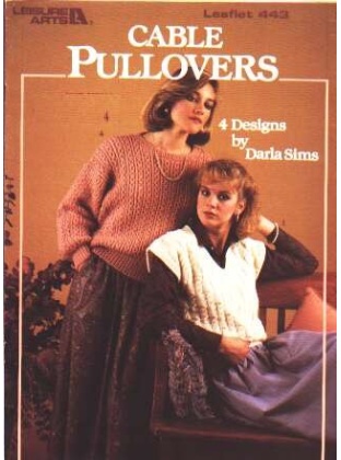 Cable pullovers, 4 designs to knit and crochet 443