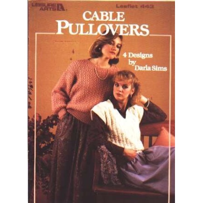 Cable pullovers, 4 designs to knit and crochet 443