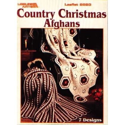 Country Christmas afghans, 7 designs to knit and crochet 2693