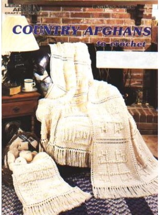 Country afghans to crochet, 1160