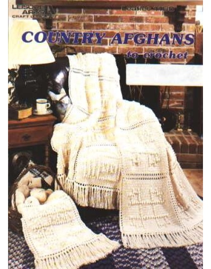 Country afghans to crochet, 1160