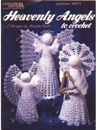 Heavenly angels to crochet, 7 designs, 1471