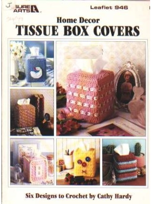 Home décor tissue box covers, 6 designs to knit and crochet 946