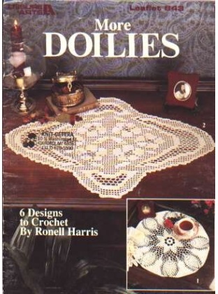 More Doilies, 6 designs to crochet and knit 843