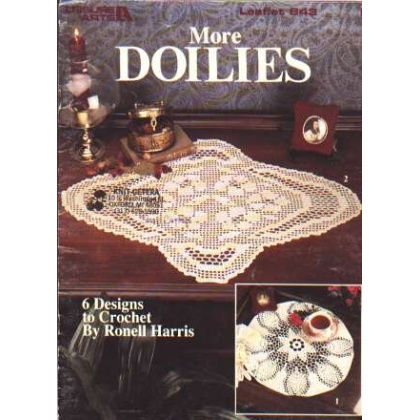 More Doilies, 6 designs to crochet and knit 843