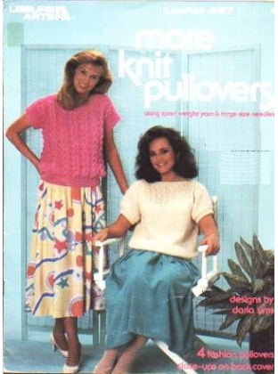 More knit pullovers using sport weight yarn to knit and crochet 427