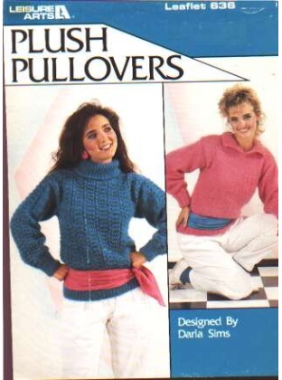 Plush pullovers to knit and crochet 636