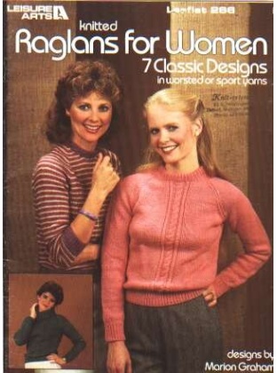 Raglans for women, 7 classic designs to knit and crochet 266